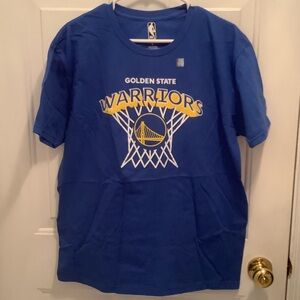 NBA Golden State Warriors Blue Short Sleeve Tee